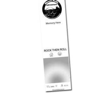 Single Adventure Spring Bookmark